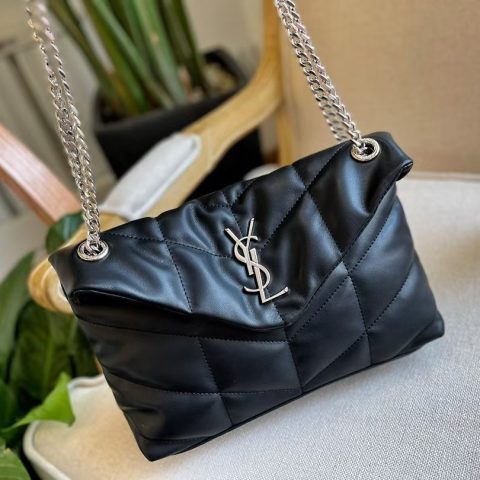 SAINT LAURENTLoulou Puffer leather shoulder bag