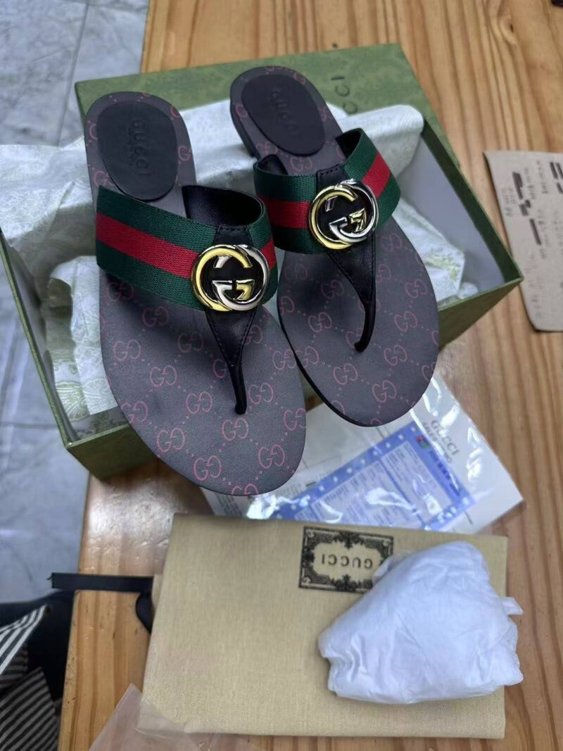 GG web sandals - Image 2